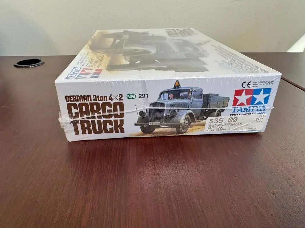 Tamiya 35291 1/35 Military Miniature Series German 3ton 4x2 Cargo Truck Model Ki